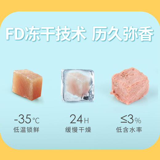 爱立方 纯肉冻干 彩虹冻干 4种口味4种功效 180g 商品图1