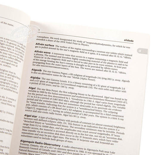 【中商原版】牛津天文学词典 英文原版 A Dictionary of Astronomy Ian Ridpath 商品图3