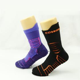 【单双6折】专业运动袜男女款袜子女网球袜中筒运动袜【922113】