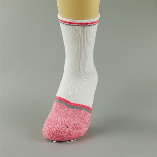 【49元6双】女丨女士中筒运动袜半毛圈透气吸汗舒适运动保护四季女袜【822102】 商品图3