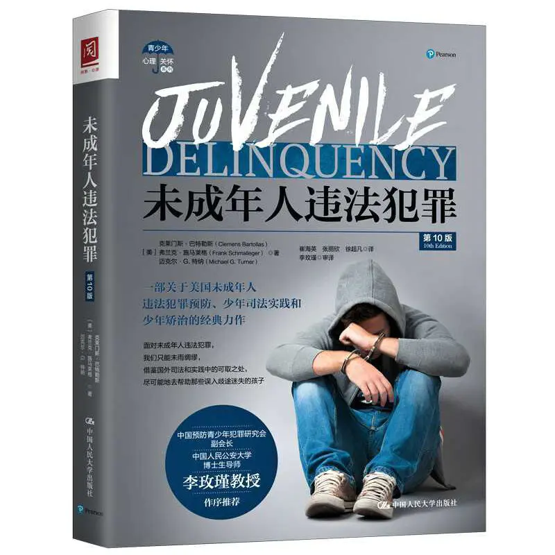 未成年人违法犯罪 第10版 美 克莱门斯 巴特勒斯 中国人民大学出版社 9787300286624