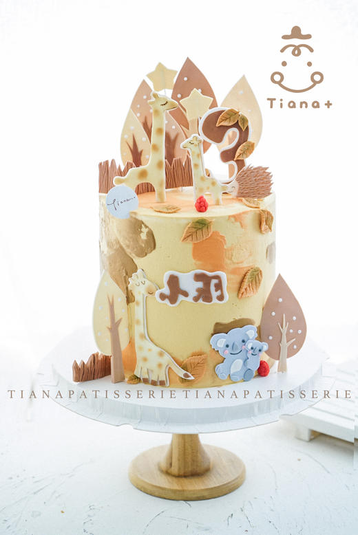小动物 主题蛋糕 动物园 商品图1