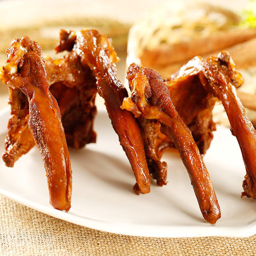 【常州馆】蒋凤记真空装 酱卤鸭锁骨200g 商品图1