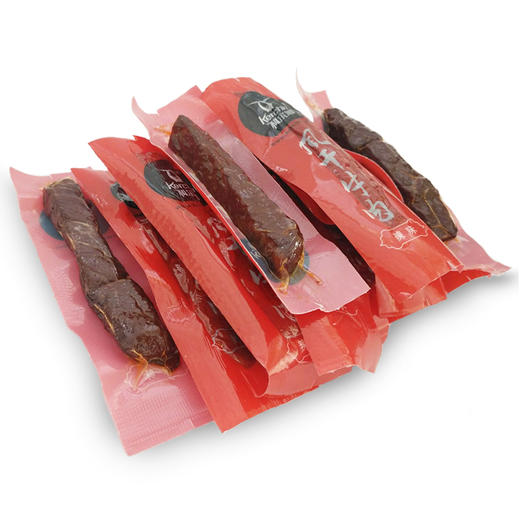 科尔沁 休闲肉脯零食 内蒙古特产 手撕风干牛肉干辣味400g 商品图4