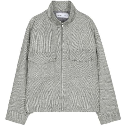 MIXXO休闲短款宽松口袋拉链式外套通勤JPY带授权招加盟代理 商品图4