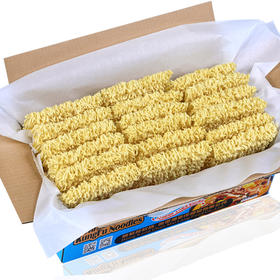 弘威 非油炸面条 方便速食面饼 整箱装港式健康面 功夫面1.2kg