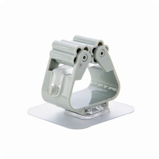 【3只装+3只挂钩】 拖把夹 壁挂卡座免打孔扫把夹神器 商品图7