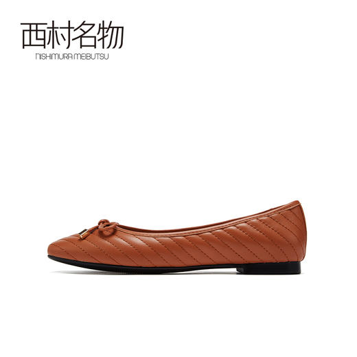 西村名物西村名物2021春季新款羊皮革单鞋T21AE11571 商品图2