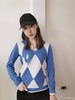 国内现货 Tommy Hilfiger专柜女士针织衫女士新款秋菱格纯色V领休闲针织衫毛衣 商品缩略图6