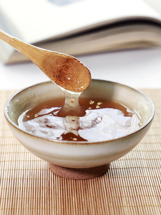 【物膏精选】西湖纯藕粉 新鲜莲藕 手工刀削制作 配料表干净 更营养 更健康  买2罐送木勺 商品图2