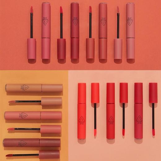 韩国 3CE三熹玉 经典丝绒哑光唇釉 口红 4.1g（长管） 商品图5