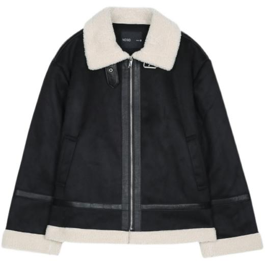 MIXXO韩国鹿皮绒野马羊羔毛拉链夹克外套JPY带授权招加盟代理 商品图4