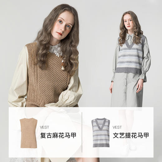 famecoco范可儿连衣裙女设计感内搭裙子F211FA008 商品图3