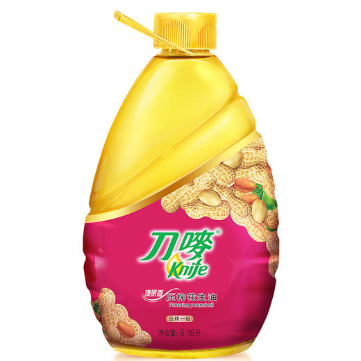 刀唛 食用油 臻原香花生油6.18L 精炼压榨一级 商品图2