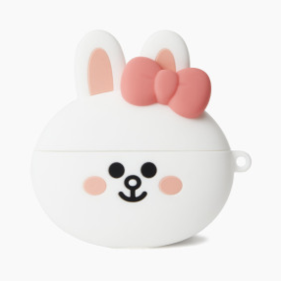 韩国 可爱 Line Friends Mini cony  Face AirPods Pro保护壳JPY带授权招加盟代理