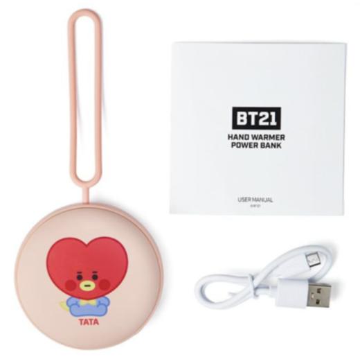 韩国 可爱Line Friends BT21 TATA BABY暖手辅助电池（6000mAh）JPY带授权招加盟代理 商品图2