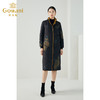 乔万尼冬季新品显瘦双面穿设计抗寒保暖长款过膝羽绒服ES4T416 商品缩略图3