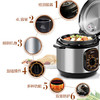美的（Midea）电压力锅 4升小容量旋钮控制电高压锅W12PCH402E 商品缩略图1