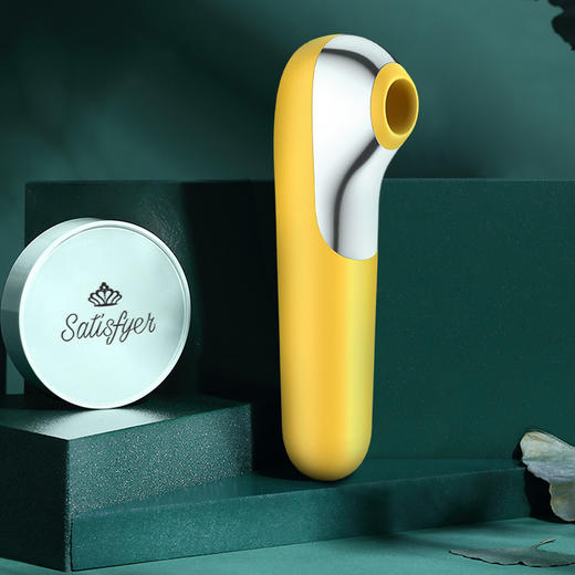 【女用器具】Satisfyer dual love女用初恋吸shun器APP按摩私密伴侣 保修15年 商品图0