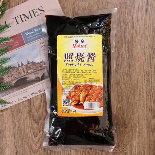 妙多 照烧酱 kg*12包/件  适用于拌饭、烤肉、意面、拌面、手抓饼、牛排等 商品图0