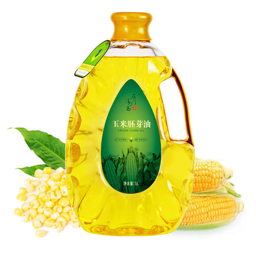 雁门清高鲜胚玉米胚芽油5L玉米油食用油非转基因物理压榨植物油 商品图4