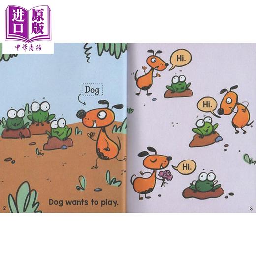 【中商原版】Frog Meets Dog: A Frog and Dog Book#1 学乐橡树种子系列：狗蛙一家亲1 An Acorn Book 英文原版 5-6岁 商品图1