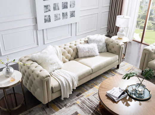 Matthew 三人沙发 | 更多座位皮布面料可选，详询客服 商品图9