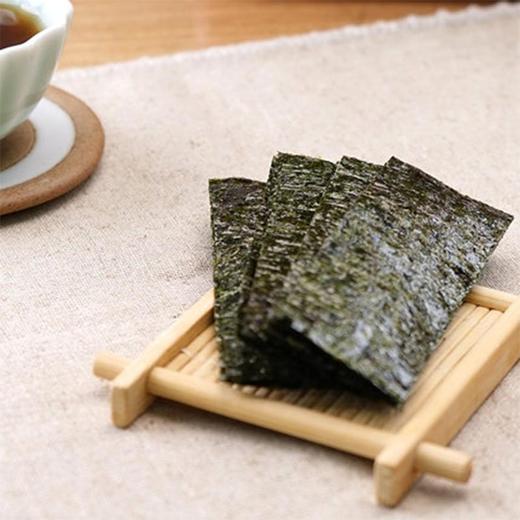 喜之郎 美好时光 原味海苔75g 即食紫菜 分享量贩装 寿司海苔脆 休闲零食 商品图1