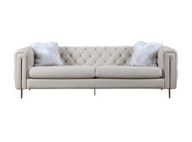 Matthew 三人沙发 | 更多座位皮布面料可选，详询客服