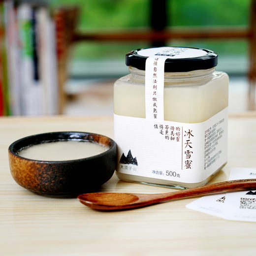 北大荒 东北黑蜂 冰天雪蜜 椴树成熟蜜 纯蜂蜜500g 玻璃瓶装 匠心 成熟蜜 压榨蜜（新老包装随机发货） 商品图2
