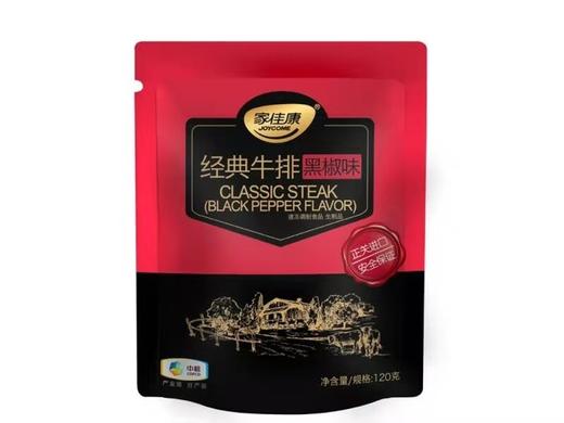 【中粮 经典牛排黑椒味】120g/袋 商品图2