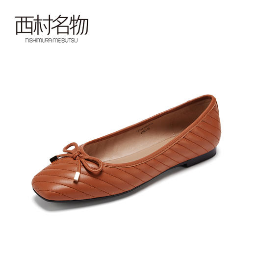 西村名物西村名物2021春季新款羊皮革单鞋T21AE11571 商品图1