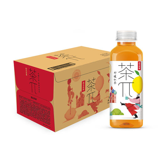 农夫山泉 茶π（茶派）茶饮料 柠檬红茶500ml*15瓶 整箱装（新版） 商品图4