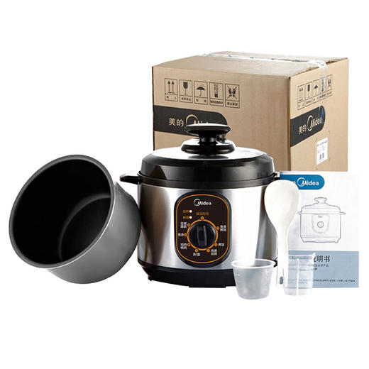 美的（Midea）电压力锅 4升小容量旋钮控制电高压锅W12PCH402E 商品图7