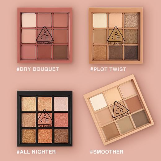 韩国 3CE三熹玉 经典九宫格眼影盘 商品图2