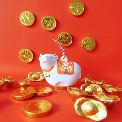 HUJI祤集摆件福祥小牛 商品图0