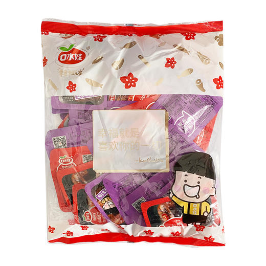 口水娃 零食大礼包 豆腐干蛋白素肉 素牛排混合口味500g 商品图4