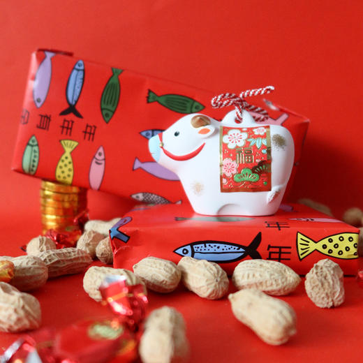 HUJI祤集摆件小福牛 商品图0