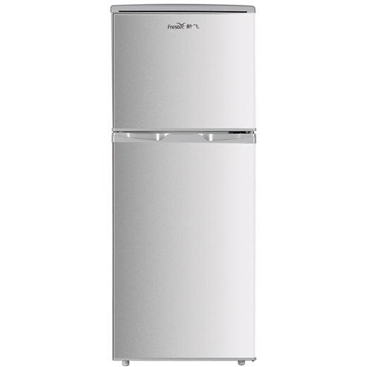 新飞（Frestec）118升 小型双门两门小冰箱家用宿舍 租房冰箱办公室 迷你节能 环保内胆（钛空银）BCD-118L2D 商品图0