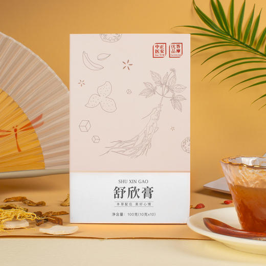 【乳腺营】舒心舒欣膏10g*10袋/盒 商品图0