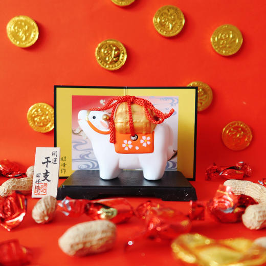 HUJI祤集摆件开运牛牛 商品图0