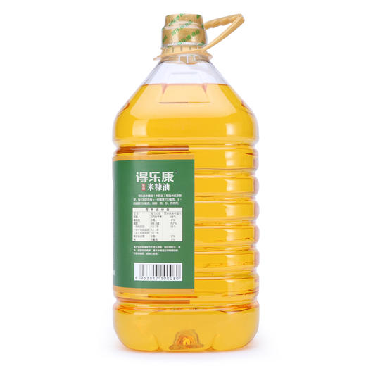 得乐康特制米糠油稻米油5L食用油稻谷油家用桶装粮油烹饪炒菜用油 商品图5