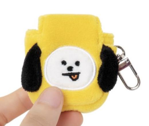 韩国 可爱 Line Friends BT21 CHIMMY娃娃Airpod皮套JPY带授权招加盟代理 商品图1