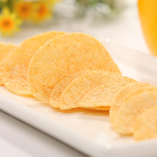 可比克薯片 番茄味105g 休闲零食 膨化食品 商品图4