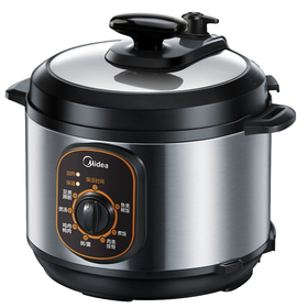美的（Midea）电压力锅 4升小容量旋钮控制电高压锅W12PCH402E