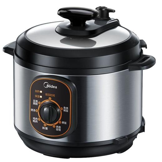 美的（Midea）电压力锅 4升小容量旋钮控制电高压锅W12PCH402E 商品图0