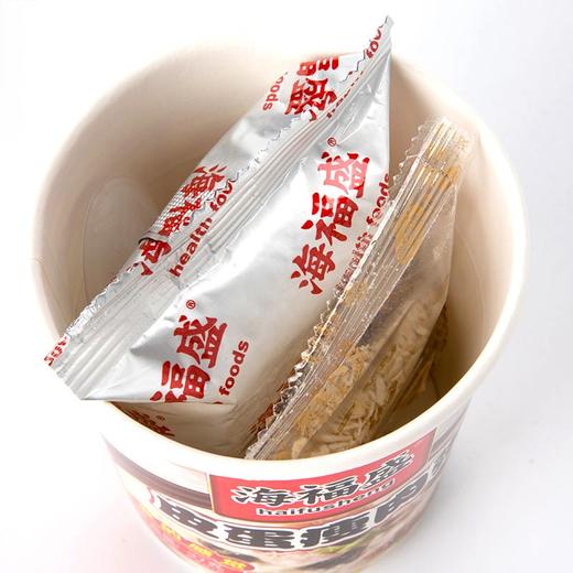 海福盛 营养早餐粥 皮蛋瘦肉粥 方便速食粥 FD冻干粥冲泡食品 37g*6杯 整箱装 商品图5