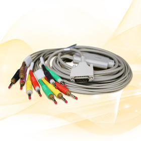 理邦六道/十二道心电导联线