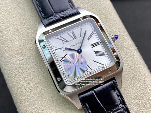 F1新款2020卡di亚 杜蒙山度士加大号薄款手表，长度46.6×宽度33.9mm，厚度8.5mm，男士腕表，意大利纯手工牛皮，机芯密底 商品图2