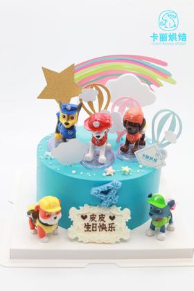 汪汪队主题蛋糕